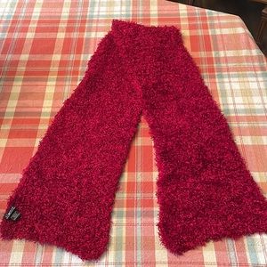 Red Winter scarf
